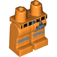 Lego nohy, oranžová (6250965)